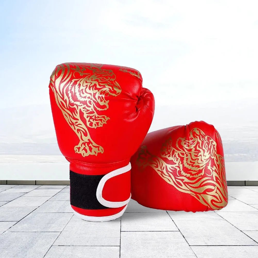 Boxing Gloves Breathable Sanda Boxing Gloves Comfortable Professional Boxing Gloves Punching Training Gloves for Children Adults - silverfoxgoods